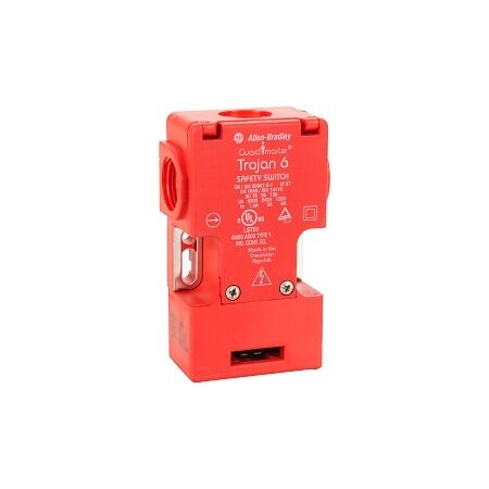 Allen-Bradley 440K Trojan 6 Tongue Switch 2NC Safety 2NO Auxiliary BBM Standard Actuator M20 Entry