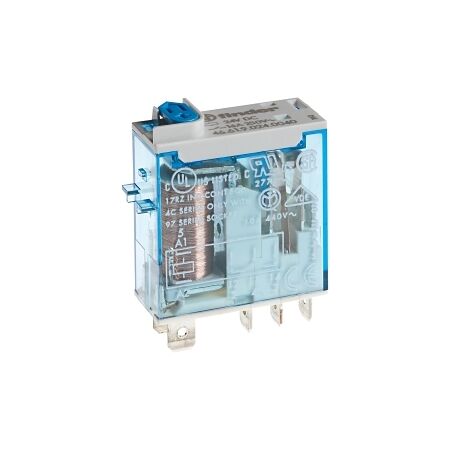 Finder 46 Series Miniature Relay 16A 1 CO 24V DC Coil with PB plus LED plus Mech. Indicator