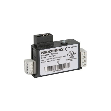 Socomec ATyS Expansion module - Programmable 2 Inputs and 2 Outputs, suits ATyS p