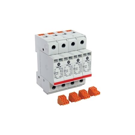 Allen-Bradley 4983DC Surge Suppressor DIN Rail Mount Heavy Duty UL1449 277 and 480V AC 40kA 4Pole