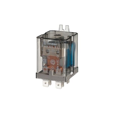 Finder 65 Series Power Relay Flange Mount 30A 110V AC Coil 1NO Contacts