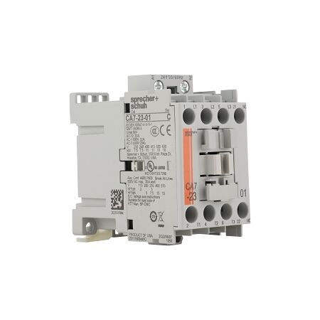 S+S CA7 Contactor 11kW 3Pole 24VAC Coil 1NC Contact Auxiliary
