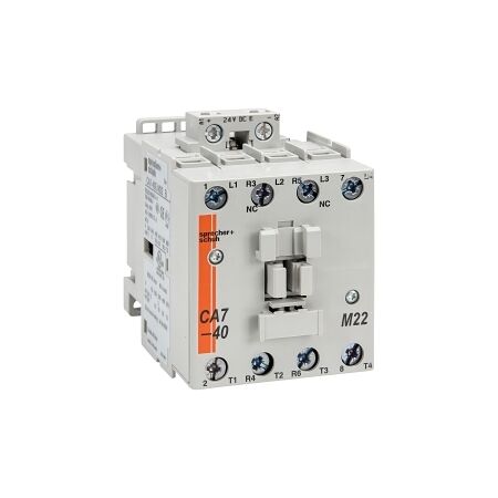 S+S CA7 Contactor 20kW 4Pole 24VDC Coil 2NO 2NC Contact Auxiliary