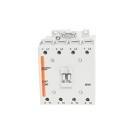 S+S CA7 Contactor 45kW 4Pole 240VAC Coil 2NO 2NC Contact Auxiliary