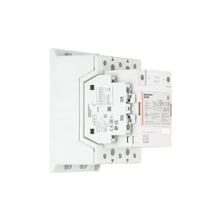 S+S CA9 Contactor 55kW 3Pole 100 to 250VAC and VDC Coil 1NO 1NC Contact Auxiliary