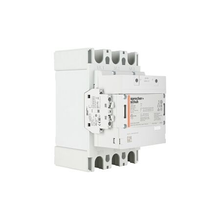 S+S CA9 Contactor 160kW 3Pole 250 to 500VAC and VDC Coil 1NO 1NC Contact Auxiliary