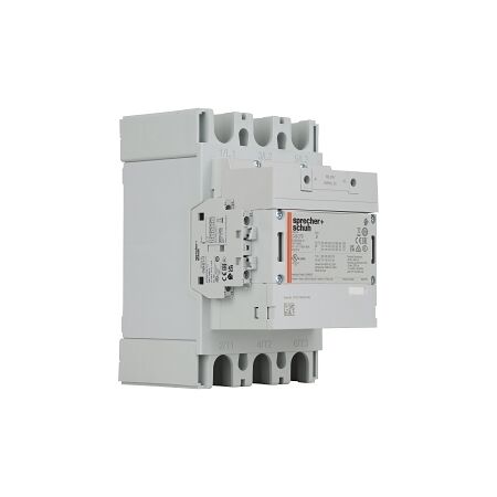 S+S CA9 Contactor 200kW 3Pole 100 to 250VAC and VDC Coil 1NO 1NC Contact Auxiliary
