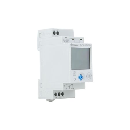 Finder 12 Series Digital Time Switch 1 Changeover 50MEM 230V AC NFC