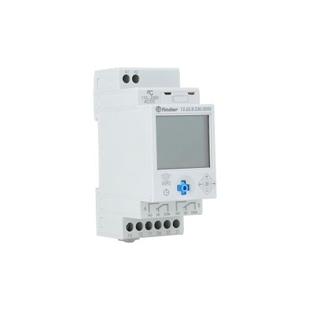 Finder 12 Series Digital Time Switch 2 Changeover 50MEM 230V AC NFC
