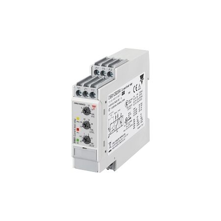 Carlo Gavazzi Monitoring Relay Over/Under Current via Int-Shnt 10-500mA ACDC and 24-48V ACDC 1CO