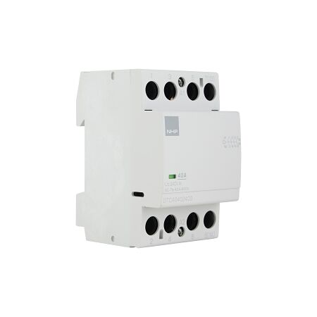 NHP DIN-T Contactors 40A 4 Normally Open Contacts 240V AC DC Coil