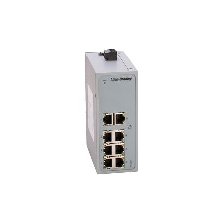 AB Stratix 2000 Unmanaged switch, 8 x 100MB Copper port