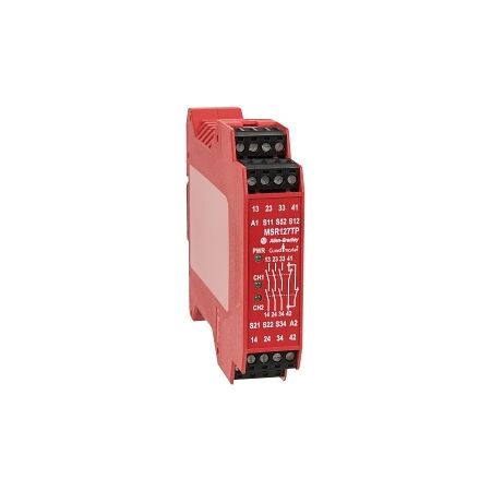 AB 440R MSR Safety Relay 24VAC/DC 1NC/2NC LC-IN 5NO-SFTY AM/MM 0.15-3S