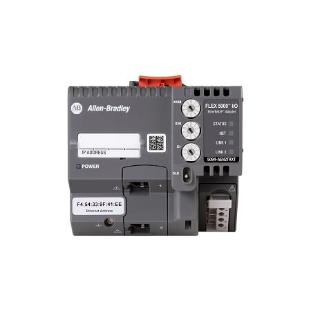 Allen-Bradley FLEX 5000 IO EtherNet IP RJ45 Adapter 16 Modules XT