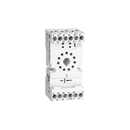 Allen-Bradley 700-H Tube Base Socket 11Pin with Optional Timing Attachment Space for 700HA Relays
