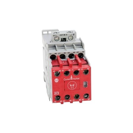 Allen-Bradley 700S-CF Safety Control Relay 24VDC Coil 6NO 2NC Contact Auxiliary
