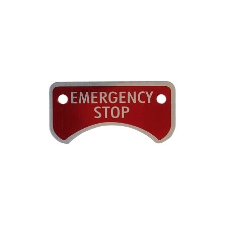 Austrol N100 Legend Plate Emergency Stop