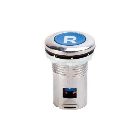 Allen-Bradley 800F Pushbuttton 22.5mm Metal Flush Head Reset Operator Blue R