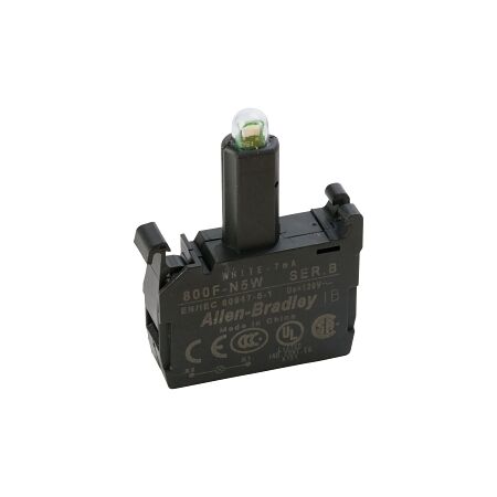 Allen-Bradley 800F Integrated LED Module Latch Mount 120V AC White