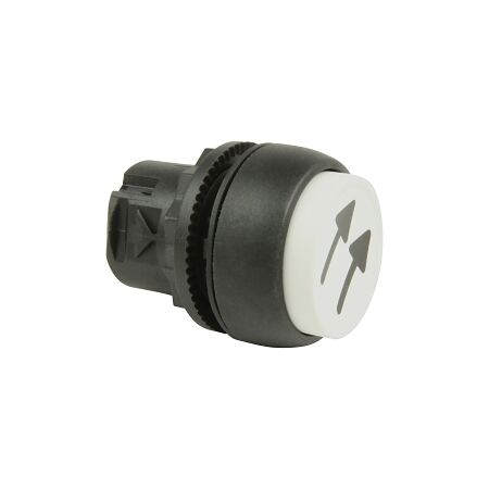 Allen-Bradley 800FC Pushbutton 22.5mm Head Only PLT 1 Speed Extended Double Arrow 45 degree White