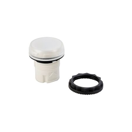 Allen-Bradley 800F Pilot Light 22.5mm Head Only Round Plastic Clear