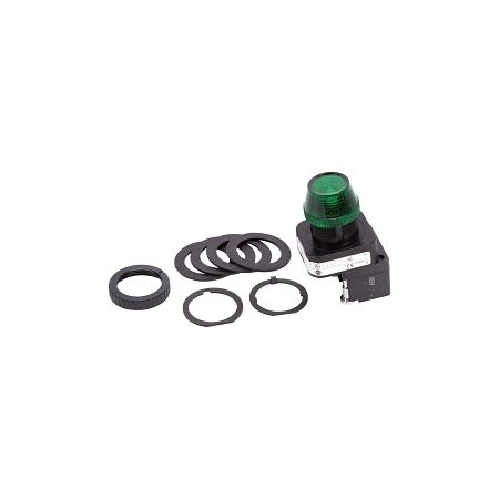 Allen-Bradley 800H Pilot Light 30.5mm LED Incandescent 12 to 130V AC DC Green
