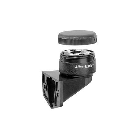 Allen-Bradley 855E Control Tower Stack Light 50mm Base Verticalk Mount with Cap Black