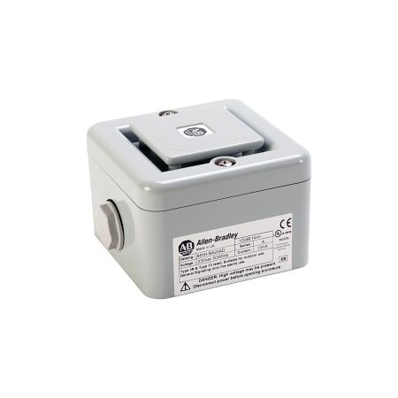 Allen-Bradley 855H Industrial Hn Elec 100dB 10 Sel Tones Std Back or Cnd Feed 230VAC Grey Housing