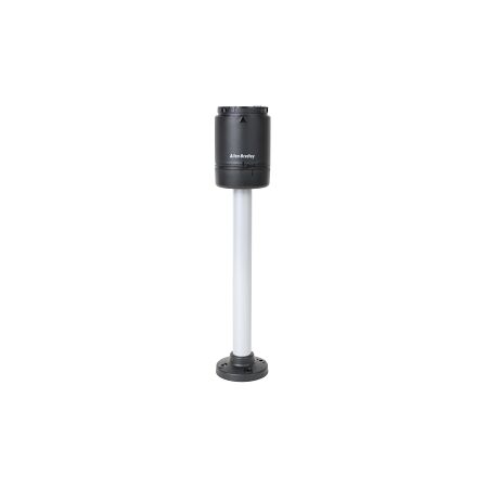 Allen-Bradley 856T Pre Assembled Base 240V AC 25cm Aluminium Pole Mount with Cap