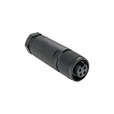 AB Pre Wired Connection System Terminal Chamber 6 to 8mm DC Micro 4 Pin Female Right Angle