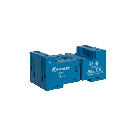 Finder 90 Series Base for 6012 Relay 9902 LED Modules with Metal Clip