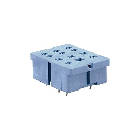 Finder 90 Series Base for 5532 Relay with Metal Clip Rear Connection Solder