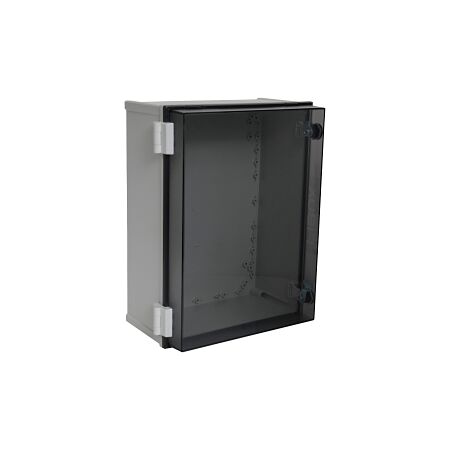 Fibox CAB Enclosure Wall Mount PC IP65 W400 x H500 x D200mm with Lock Clear