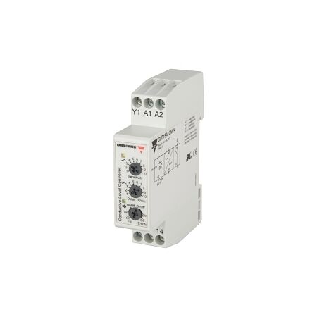 Carlo Gavazzi Level Sensor Level Controller 24V AC DC 2 Points DPDT Relay Output DIN
