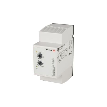 Carlo Gavazzi Level Sensor Level Controller 115V AC 2 Points DPDT Replay Output DIN