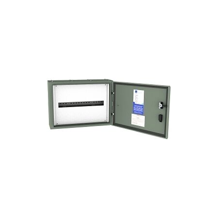 NHP Concept Plus Panelboard Accessory Module 648mm IP42 DIN 72 Way with Cutout Escutcheon Grey