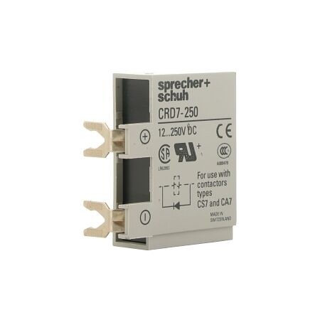 S+S CA7 Coil Suppressor Diode Module 12 to 250VDC