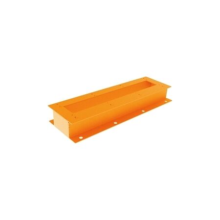 NHP Concept Tough Panelboard Accessory Plinth Stainless Steel Orange