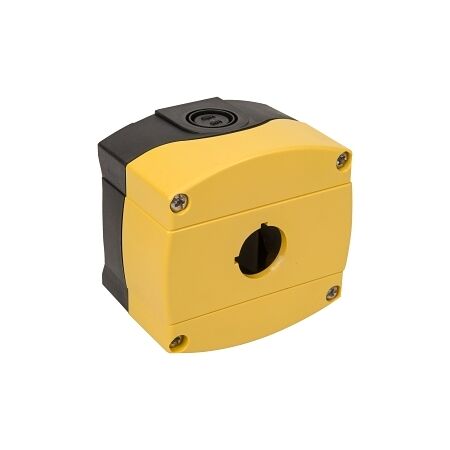 Sprecher and Schuh D7 Enclosure Plastic 22.5mm 1 Hole Yellow IP66
