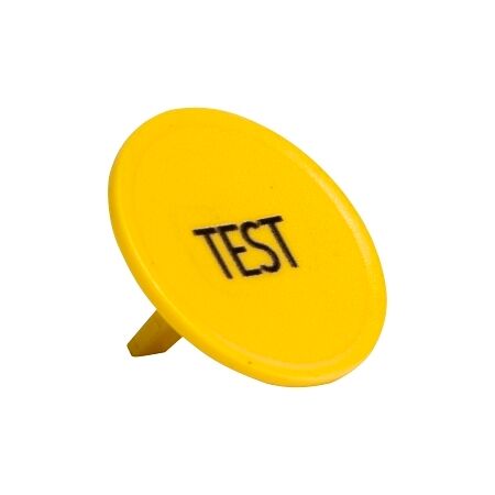 Sprecher and Schuh D7 Colour Cap for Flush Non Illuminated Pushbutton 22.5mm Yellow Test