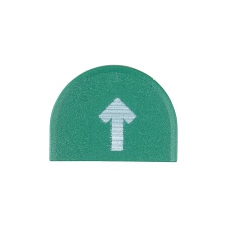Sprecher and Schuh D7 Colour Cap for Flush Top Multi Function Pushbutton 22.5mm Green Up Arrow