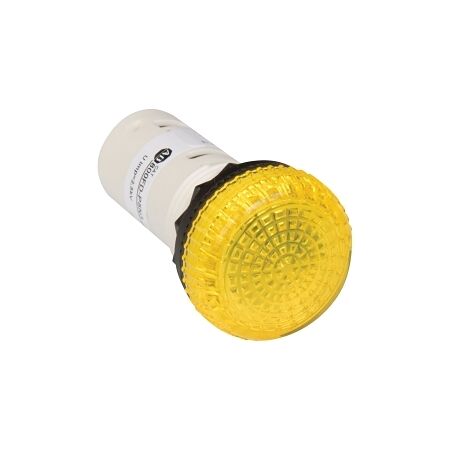 Sprecher and Schuh D7 Pilot Light 22.5mm Monolithic LED 240V AC Yellow
