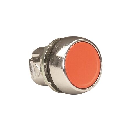 Sprecher and Schuh D7 Pushbutton 22.5 mm Head Only Metal Latching Flush Red Cap Non Illuminated