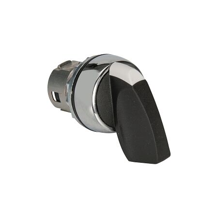 Sprecher and Schuh D7 Selector Switch 22.5 mm Head Only Metal Long BLK Knob 3 POS SR from Right