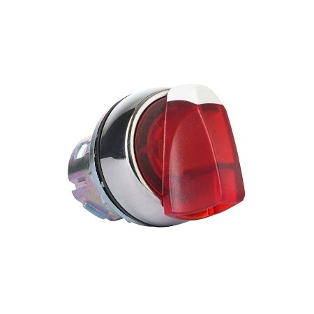 Sprecher and Schuh D7 Selector Switch 22.5mm Head Only Metal STD KNB 3 POS Illuminated Red SR Right