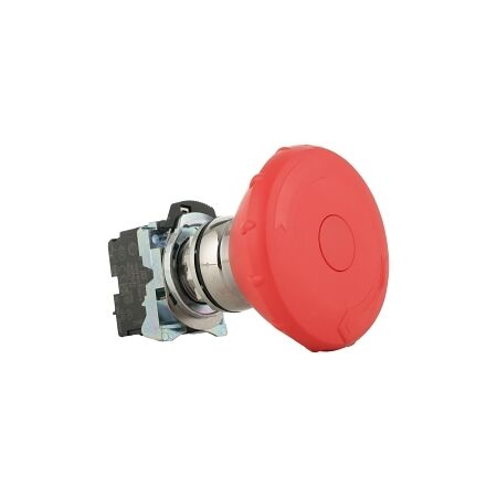 Sprecher and Schuh D7 E Stop 22.5mm Complete Metal 2 POS 60mm Operator MOM Twist to Release Red 1NC