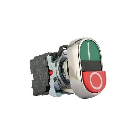 Sprecher and Schuh D7 Multi Function PB 22.5mm COMP Metal 2 POS Blank O I Inserts Non ill 1NC 1NO