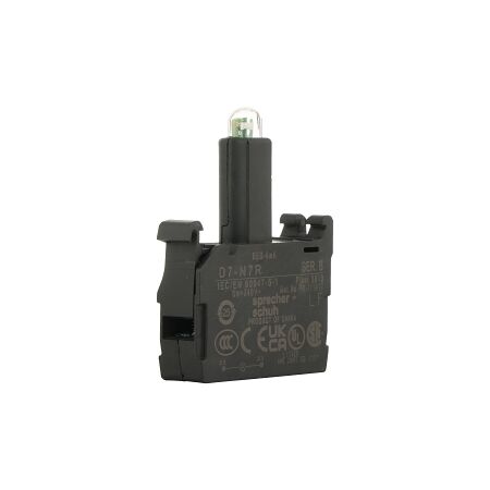Sprecher and Schuh D7 Integrated LED Module Latch Mount 240V AC Red