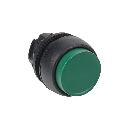 Sprecher and Schuh D7 Pushbutton 22.5 mm Head Only Plastic Momentary Extended Green Cap Non Ill