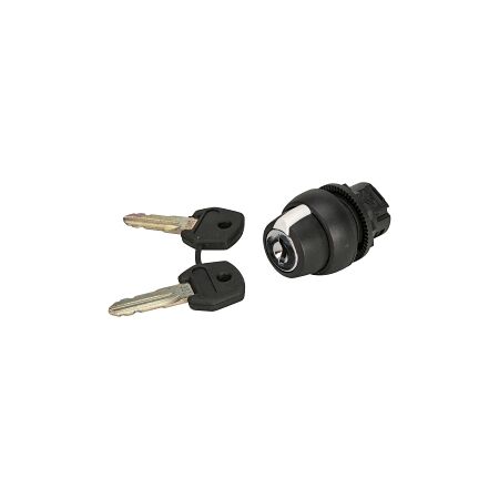Sprecher and Schuh D7 Key Selector Switch 22.5 mm 2 Position Plastic Maint Key Rtn Left Code 3804